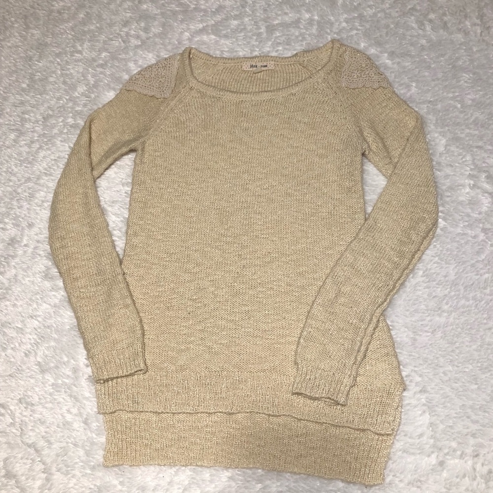 Pink Rose sweater